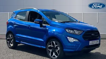 Used Ford Ecosport ST-Line 125 HP (91 kW) 2022 Blue SUV