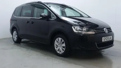 Used VW Sharan SE 150 HP (110 kW) 2021 Black MPV