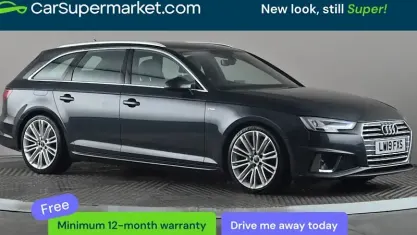 Begagnad Audi A4 S-Line 190 HK (139 kW) 2019 Grå Kombi