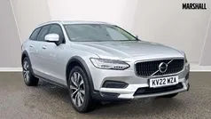 Bright silver Used 2022 Volvo V90 CC Estate | £33,980 (Fair price)