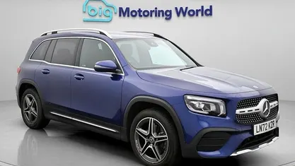 Used Mercedes GLB200 AMG line 163 HP (119 kW) 2022 Blue SUV