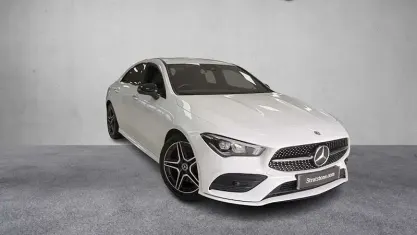 Used Mercedes CLA200 AMG line 163 HP (119 kW) 2023 White Coupe