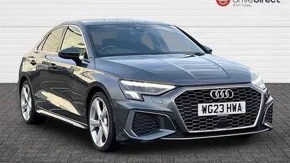 Grey Used 2023 Audi A3 S-Line Sedan | £21,500 (Fair price)