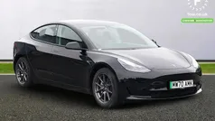 Black Used 2021 Tesla Model 3 Standard Range Sedan | £18,399 (Fair price)