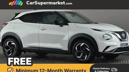 White Used 2022 Nissan Juke N-Connecta SUV | £13,497 (Fair price)