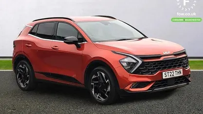Used Kia Sportage GT-Line 180 HP (132 kW) 2022 Orange SUV