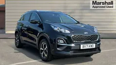 Black Used 2021 Kia Sportage 2 SUV | £17,891 (Fair price)