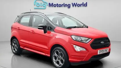 Begagnad Ford Ecosport ST-Line 125 HK (91 kW) 2019 Röd SUV