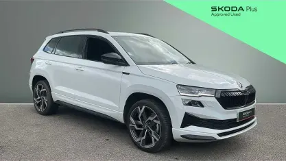 Used Skoda Karoq SportLine 150 HP (110 kW) 2025 White SUV