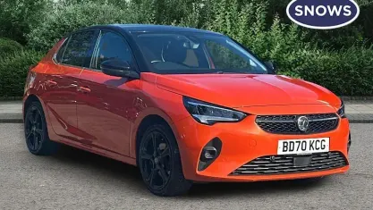 Used Vauxhall Corsa Elite 101 HP (74 kW) 2020 Orange Hatchback
