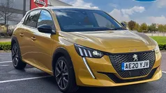 Yellow Used 2020 Peugeot 208 GT-line Hatchback | £15,590 (Fair price)