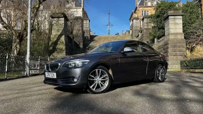 Used BMW 220 Sport Line 190 HP (139 kW) 2018 Grey Coupe