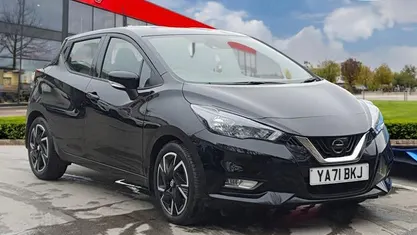 Used Nissan Micra Acenta 92 HP (67 kW) 2022 Black Hatchback