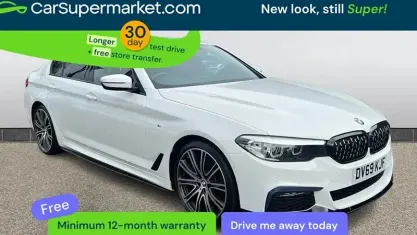 Begagnad BMW 530 M Sport 265 HK (194 kW) 2019 Vit Sedan
