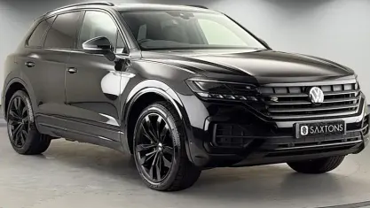 Used VW Touareg Black Edition 231 HP (169 kW) 2022 Grenadilla black SUV