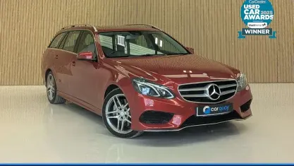 Used Mercedes E350 AMG 252 HP (185 kW) 2014 Red Estate