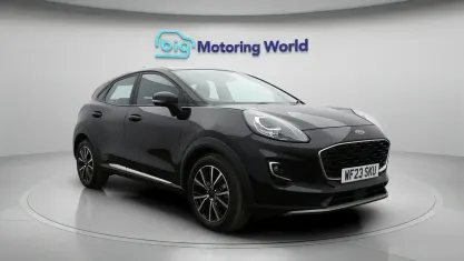 Used Ford Puma Titanium 125 HP (91 kW) 2023 Black SUV
