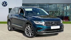 Blue Used 2022 VW Tiguan Elegance SUV | £26,288 (Fair price)