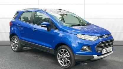 Used Ford Ecosport Titanium 125 HP (91 kW) 2015 Blue SUV