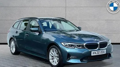 Used BMW 320 Sport Line 184 HP (135 kW) 2020 Blue Estate