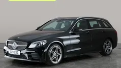Black Used 2019 Mercedes C200 AMG Line Premium Estate | £17,475 (Fair price)