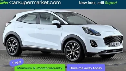 Used Ford Puma Titanium 155 HP (114 kW) 2023 White SUV