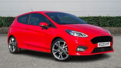 Used Ford Fiesta ST-Line X 125 HP (91 kW) 2020 Red Hatchback