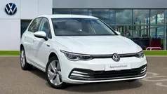 White Used 2021 VW Golf VIII Style Hatchback | £16,401 (Fair price)