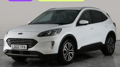 Used Ford Kuga Titanium 120 HP (88 kW) 2022 White SUV