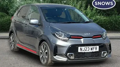 Begagnad Kia Picanto GT-Line 67 HK (49 kW) 2023 Grå Halvkombi