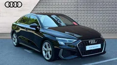 Black Used 2021 Audi A3 S-Line Sedan | £20,259 (Fair price)