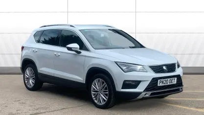 Used Seat Ateca XCELLENCE 150 HP (110 kW) 2020 White SUV