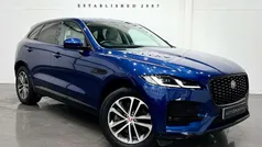 Blue Used 2022 Jaguar F-Pace S SUV | £30,900 (Fair price)