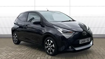 Black Used 2018 Toyota Aygo X-plore Hatchback | £8,269 (Fair price)