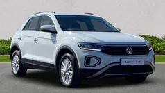 White Used 2022 VW T-Roc Life SUV | £18,998 (Fair price)