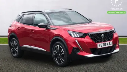 Used Peugeot 2008 GT-line 101 HP (74 kW) 2020 Red SUV