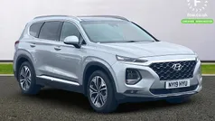 Silver Used 2019 Hyundai Santa Fe Premium SE SUV | £23,299 (Fair price)