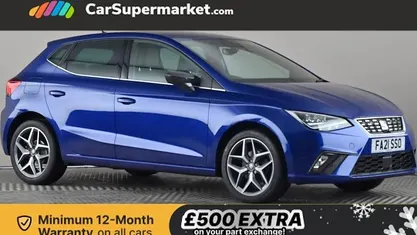 Blue Used 2021 Seat Ibiza XCELLENCE Hatchback | £12,897 (Fair price)