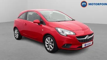 Used Vauxhall Corsa 75 HP (55 kW) 2017 Red Hatchback