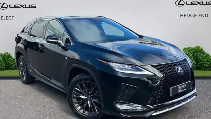 Used Lexus RX450h Sport Line 313 HP (230 kW) 2021 Black SUV