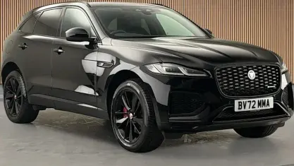 Used Jaguar F-Pace R-Dynamic 204 HP (150 kW) 2022 Santorini black SUV