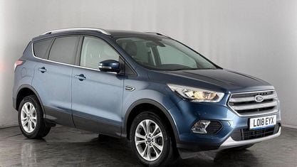 Usado Ford Kuga Titanium 120 CV (88 kW) 2018 Azul SUV