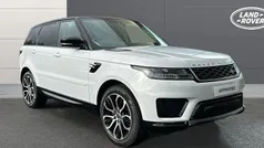 White Used 2020 Land Rover Range Rover Sport HSE SUV | £36,412 (Fair price)