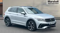 Silver Used 2023 VW Tiguan R-line SUV | £30,255 (Fair price)