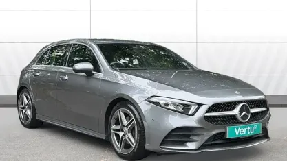 Used Mercedes A200 AMG Line Premium 163 HP (119 kW) 2019 Grey Hatchback