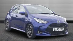 Blue Used 2020 Toyota Yaris Hybrid Design Hatchback | £13,491 (Fair price)