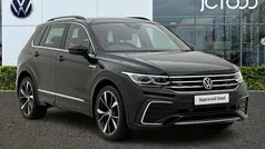 Black Used 2022 VW Tiguan R-line SUV | £28,949 (Fair price)