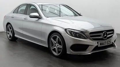 Used Mercedes C220 AMG line 170 HP (125 kW) 2018 Sedan