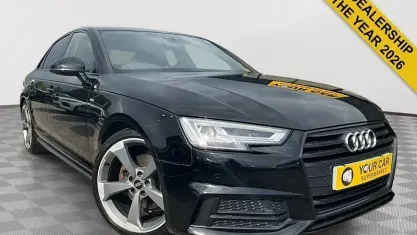 Used Audi A4 Black Edition 150 HP (110 kW) 2018 Black Sedan
