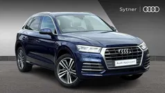 Blue Used 2018 Audi Q5 S-Line SUV | £22,750 (Fair price)